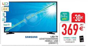 Cora Samsung led tv aanbieding