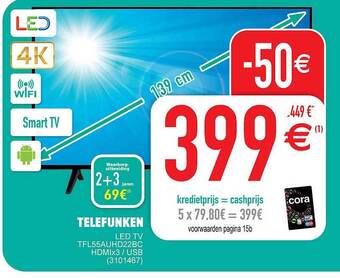 Cora Telefunken aanbieding