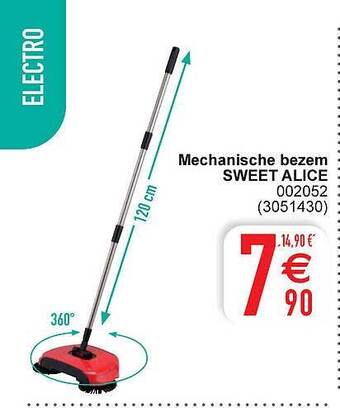 Cora Mechanische bezem sweet alice aanbieding