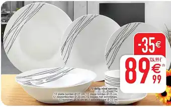 Cora 73delig rond servies elizabeth aanbieding