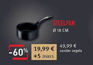 Cora Steelpan aanbieding
