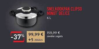 Snelkookpan clipso minut delice