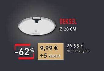 Cora Deksel aanbieding