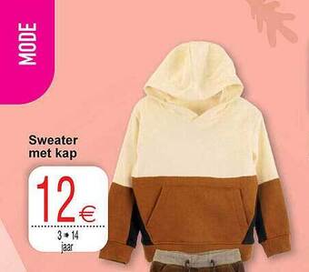 Cora Sweater met kap aanbieding