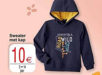 Cora Sweater met kap aanbieding