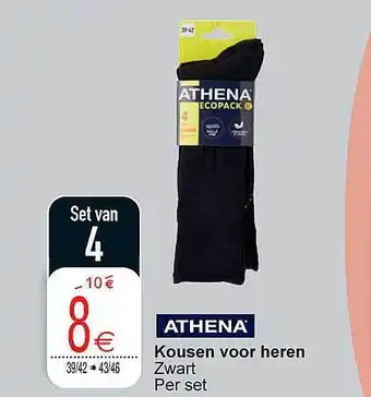 Cora Athena kousen voor heren aanbieding