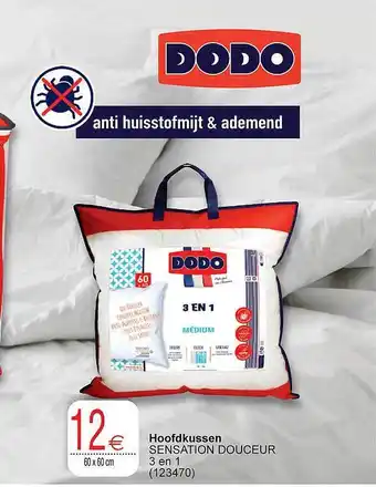 Cora Hoofdkussen sensation douceur aanbieding