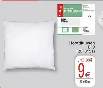 Cora Hoofdkussen bio aanbieding