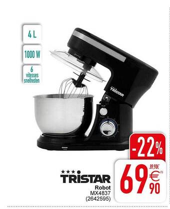 Cora Tristar robot aanbieding