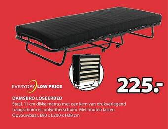Jysk Damsbro logeerbed aanbieding