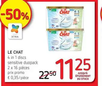 Spar Le chat 4 in 1 discs aanbieding