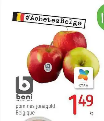 Spar Pommes jonagold belgique aanbieding