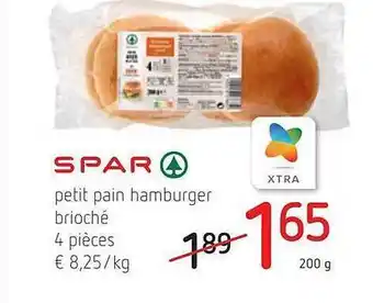 Petit pain hamburger brioché