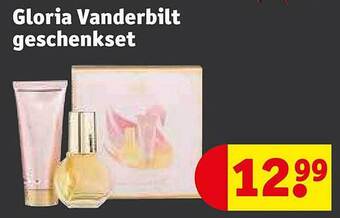 Kruidvat Gloria vanderbilt geschenkset aanbieding