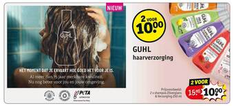Kruidvat Guhl haarverzorging aanbieding