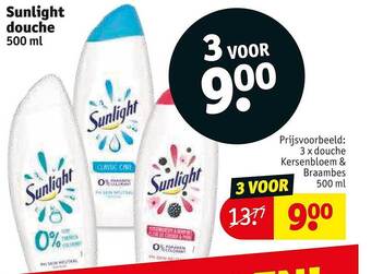 Kruidvat Sunlight douche 500 ml aanbieding