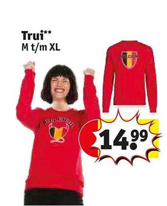 Kruidvat Trui aanbieding