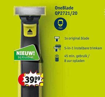 Kruidvat Oneblade qp2721-20 aanbieding