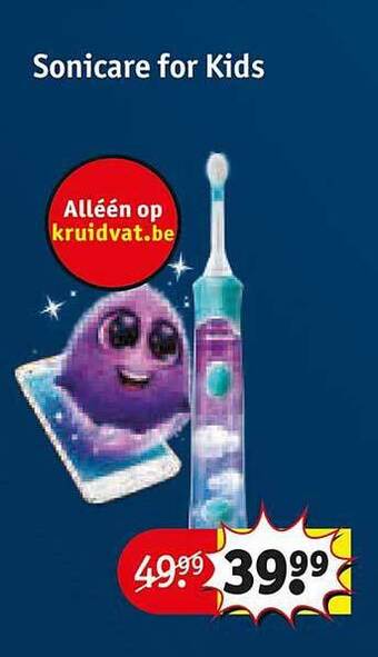 Kruidvat Sonicare for kids aanbieding