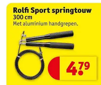 Kruidvat Rolfi sport springtouw 300 cm aanbieding