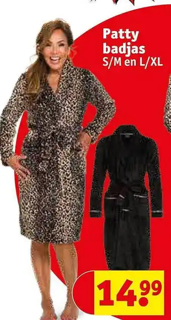 Kruidvat Patty badjas aanbieding