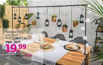 Leen Bakker Tafelklem Ton aanbieding