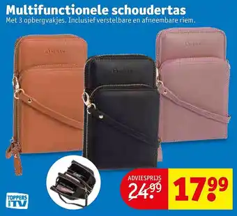 Kruidvat Multifunctionele schoudertas aanbieding