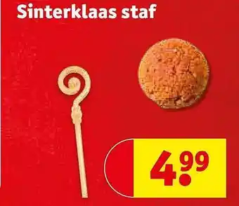 Kruidvat Sinterklaas staf aanbieding
