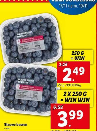 Blauwe bessen