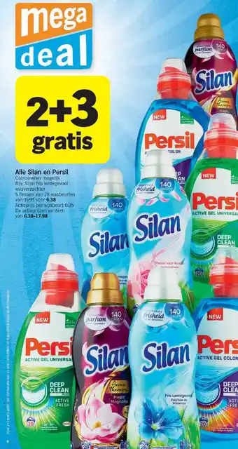 Albert Heijn Alle Silan en Persil aanbieding