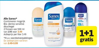 Albert Heijn Alle Sanex aanbieding
