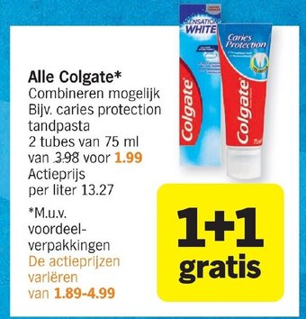 Albert Heijn Alle Colgate aanbieding