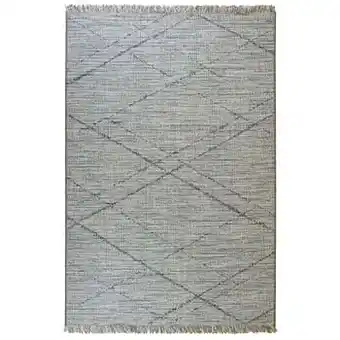 Floorita binnen-/buitentapijt Les Gipsy - blauw - 155x230 cm - Leen Bakker