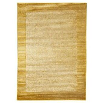Leen Bakker Floorita tapijt Sienna - geel - 140x200 cm - Leen Bakker aanbieding