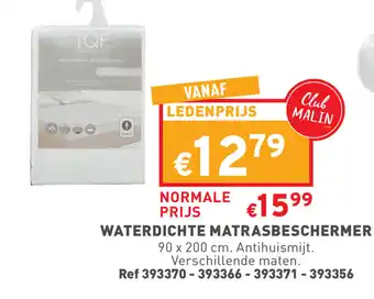 Trafic Waterdichte matrasbeschermer 90x200CM Ref. 393370-393366-393371-393356 aanbieding