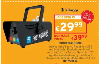 iDance rookmachine 500W Ref. 998696