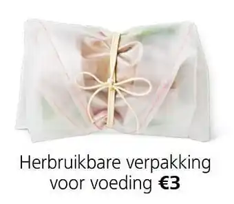 Herbruikbare verpakking voor voeding