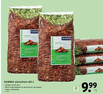 GAMMA Gamma Sierschors 60 L aanbieding