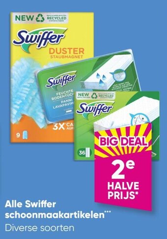 Big Bazar Alle Swiffer schoonmaakartikelen aanbieding