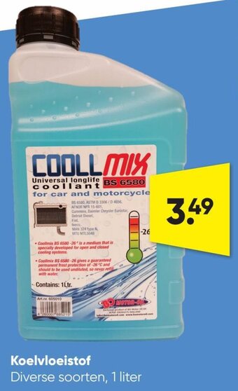 Big Bazar Koelvloeistof 1 liter aanbieding
