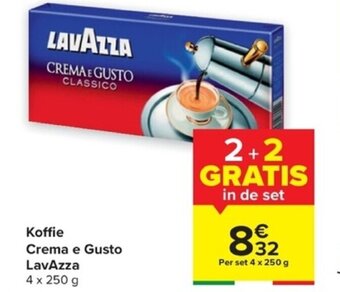 Carrefour Koffie Crema e Gusto LavAzza aanbieding