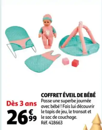 Auchan Coffret eveil de bebe Ref. 418663 aanbieding