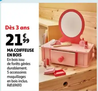 Auchan Ma coiffeuse en bois Ref. 69693 aanbieding