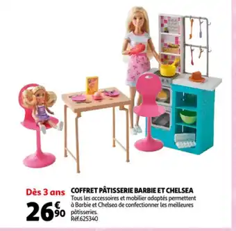 Coffret Patisserie Barbie et Chelsea
