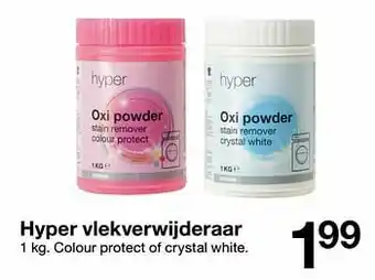 Zeeman Hyper vlekverwijderaar aanbieding