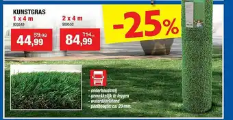 Hubo Kunstgras -25% aanbieding