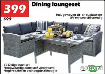 Dining Loungeset Gardini