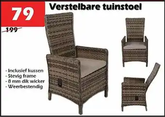 Verstelbare Tuinstoel