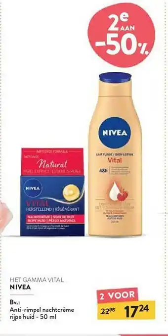 Di Het Gamma Vital Nivea aanbieding