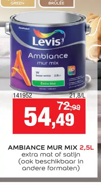 Hubo Ambiance Mur Mix 2,5 L aanbieding